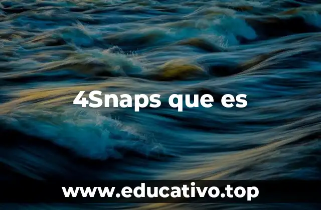 4Snaps que es