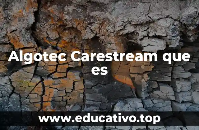 Algotec Carestream que es