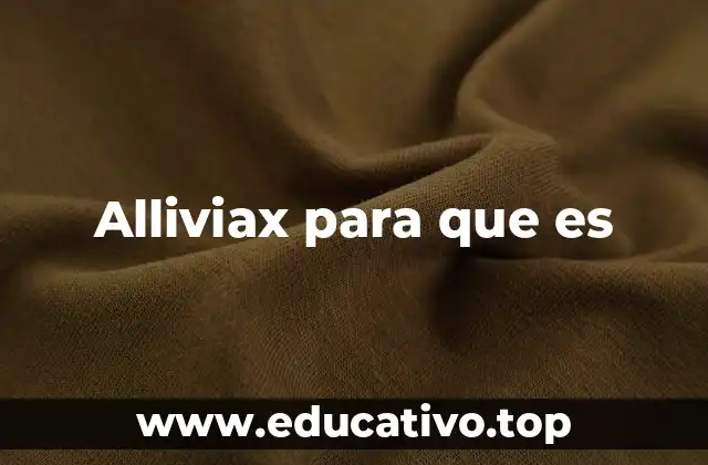 Aplicaciones de AlliviaX en diferentes contextos