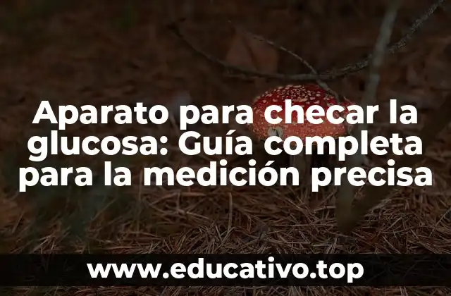 Aparato para checar la glucosa: Guía completa para la medición precisa