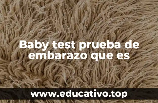 Cómo funciona una prueba de embarazo casera