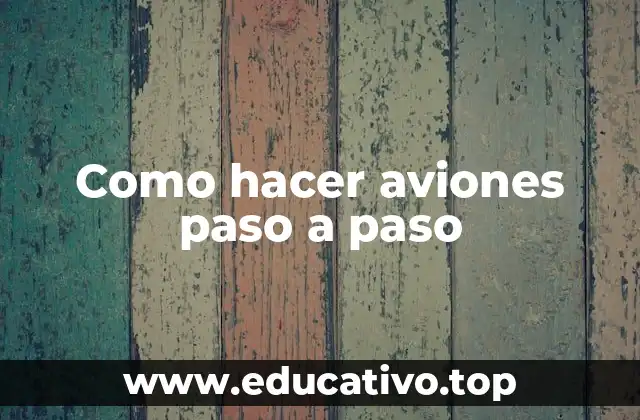 ¿Qué es un avión modelo?