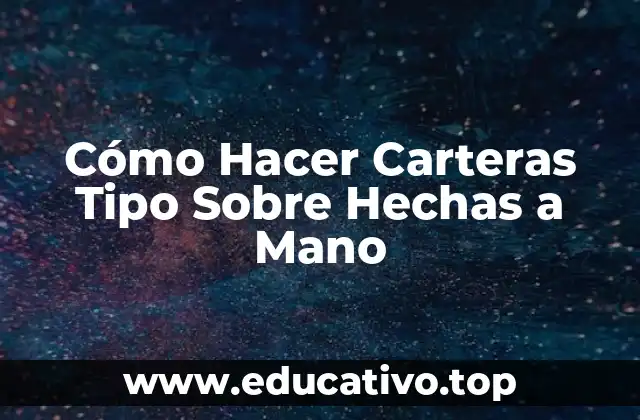 Cómo Hacer Carteras Tipo Sobre Hechas a Mano