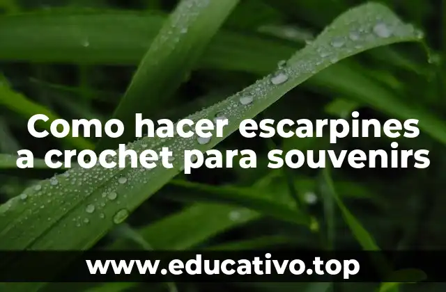 Como hacer escarpines a crochet para souvenirs