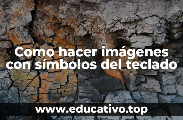 ¿Qué son las imágenes con símbolos del teclado?