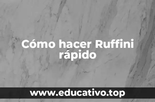 Cómo hacer Ruffini rápido