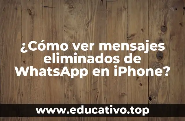 ¿Por qué es importante recuperar mensajes eliminados de WhatsApp?