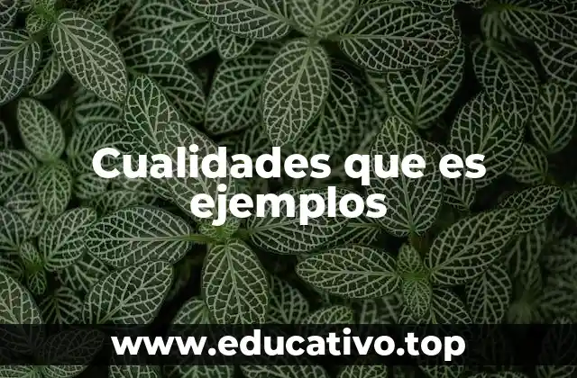 Cómo las cualidades influyen en el desarrollo personal