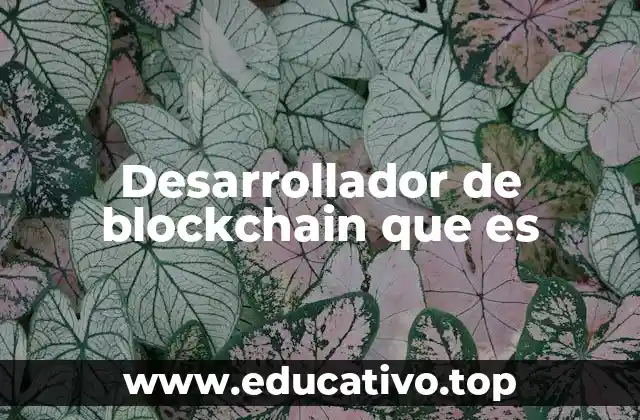 La evolución de la tecnología blockchain y su impacto en el desarrollo