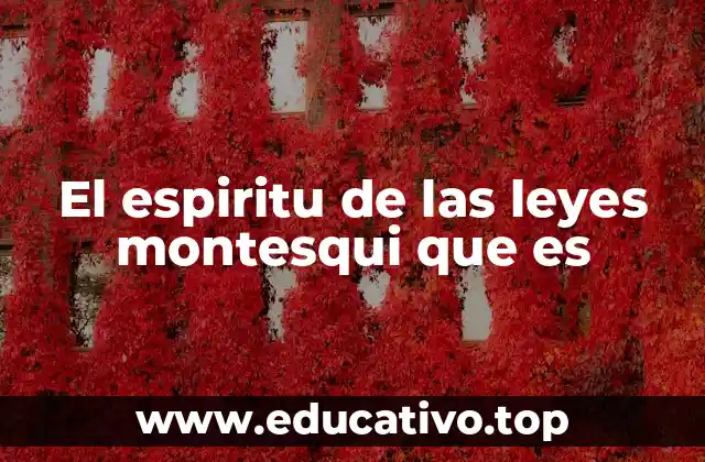 El impacto de Montesquieu en la filosofía política moderna