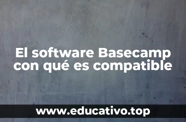 El software Basecamp con qué es compatible
