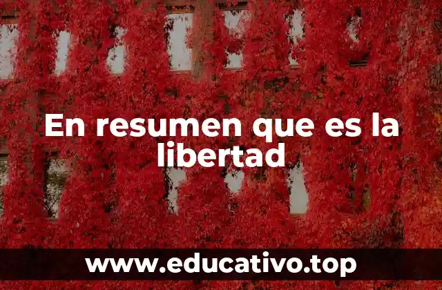 La esencia de la libertad en el contexto social