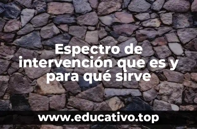 El marco conceptual detrás de los niveles de intervención