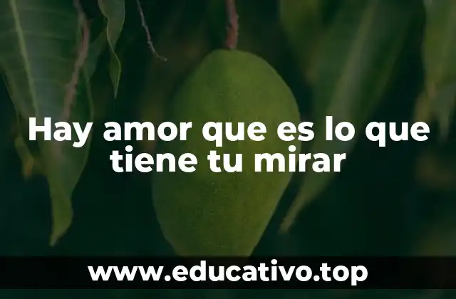 El poder de la mirada en las relaciones humanas