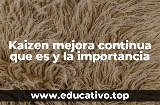 La filosofía detrás del enfoque Kaizen