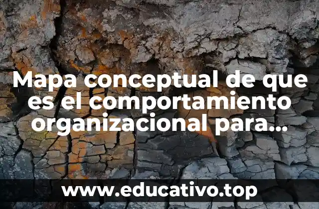 Mapa conceptual de que es el comportamiento organizacional para descargar