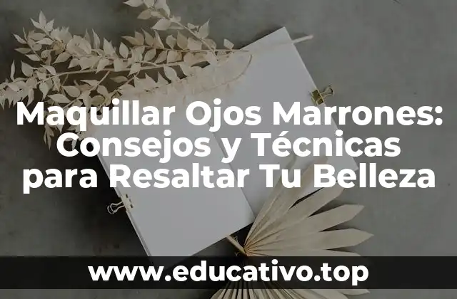 ¿Cuáles son los Mejores Colores de Sombras para Ojos Marrones?