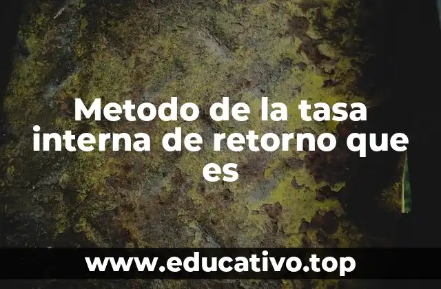 Aplicaciones de la TIR en la toma de decisiones empresariales