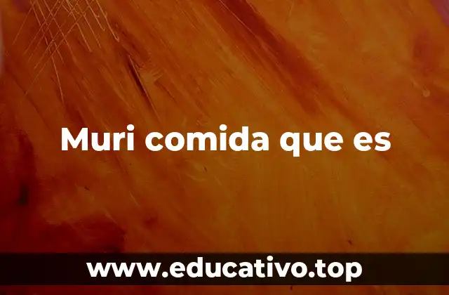 La importancia del muri en la dieta tradicional de Kerala