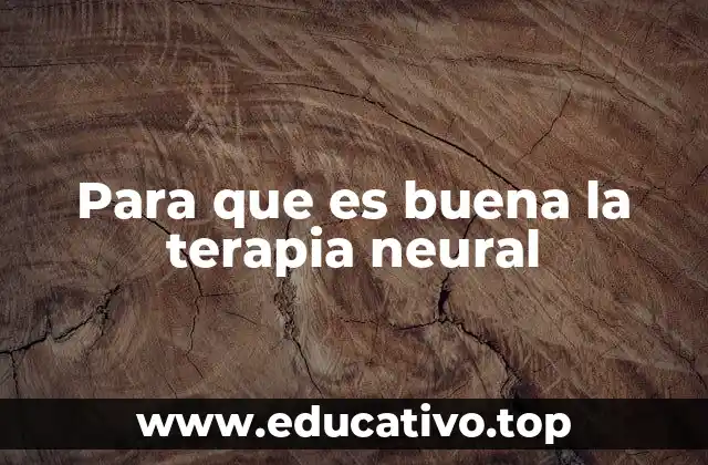 Cómo la terapia neural aborda los desequilibrios emocionales