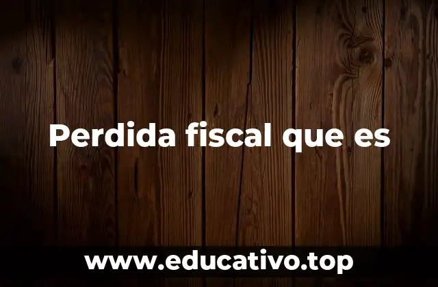 El papel de las pérdidas fiscales en la planificación tributaria