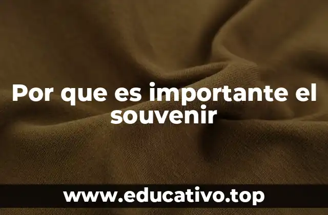 El souvenir como puente entre culturas