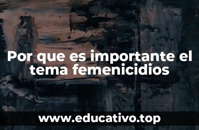 La importancia de visibilizar la violencia de género