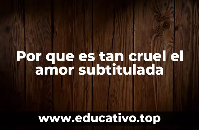 El amor visto a través de la letra de la canción