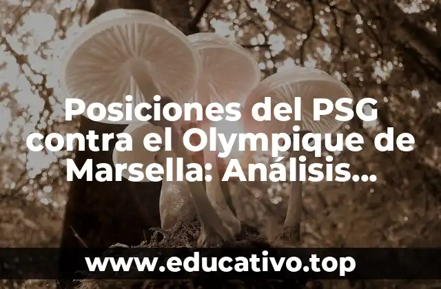 La formación 4-2-3-1 del PSG