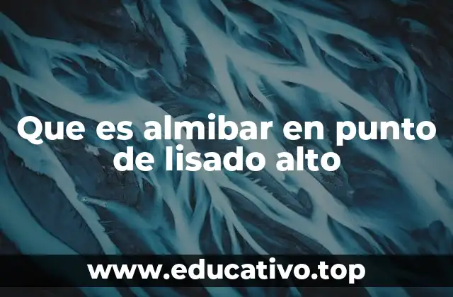 Que es almibar en punto de lisado alto