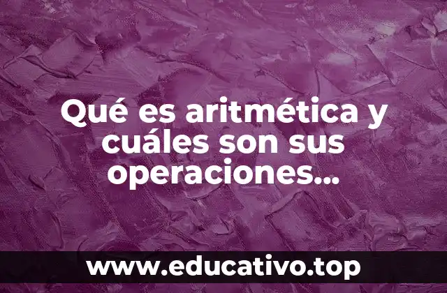 El papel de la aritmética en la formación matemática