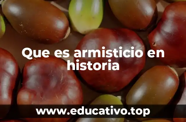 El papel del armisticio en la resolución de conflictos