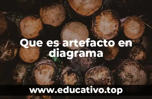 Que es artefacto en diagrama
