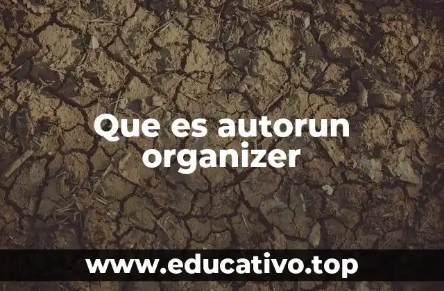 Que es autorun organizer