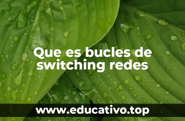 Que es bucles de switching redes