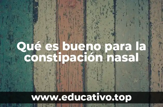 Cómo combatir la congestión sin recurrir a medicamentos