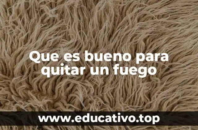 Cómo detener una llama sin recurrir a productos químicos