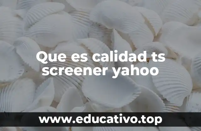 Cómo los filtros de calidad mejoran la toma de decisiones en Yahoo Finance