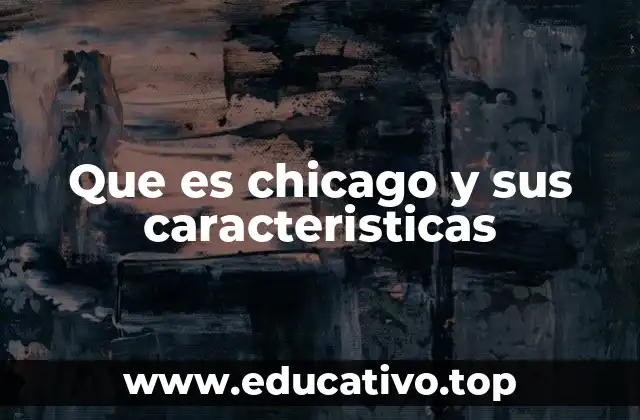 Que es chicago y sus caracteristicas
