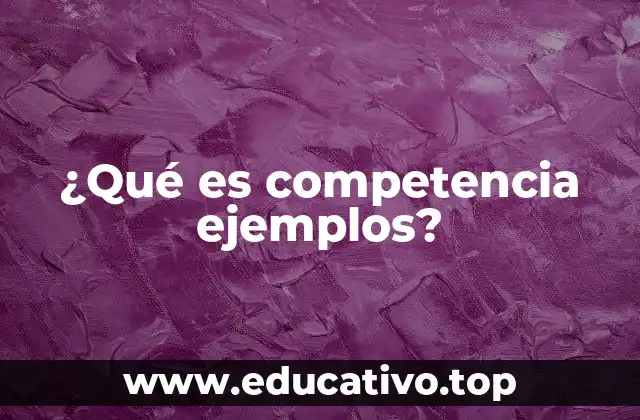 Cómo se manifiesta la competencia en distintos escenarios