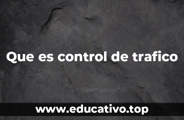 La importancia del control del flujo vehicular en las ciudades