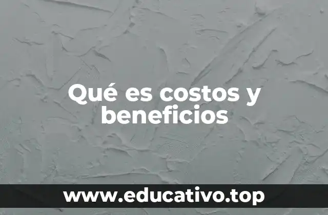 La importancia del equilibrio entre lo que se invierte y lo que se obtiene