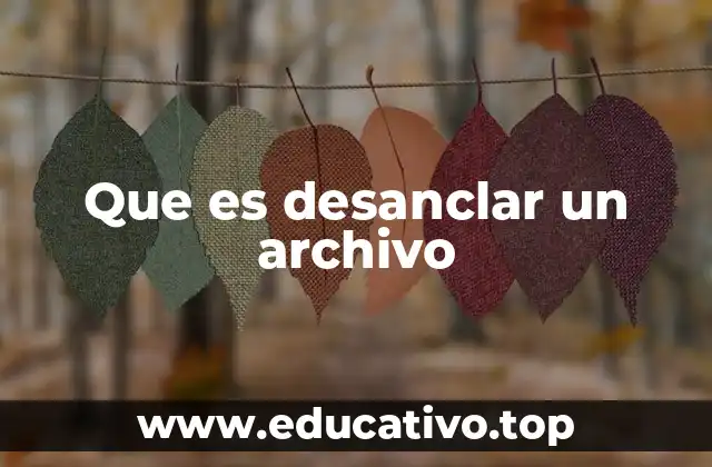 Cómo se bloquean los archivos y por qué es necesario liberarlos