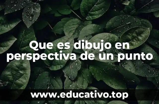 Cómo se diferencia del dibujo en perspectiva de dos o tres puntos