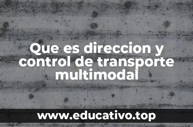 La importancia de integrar diferentes medios de transporte