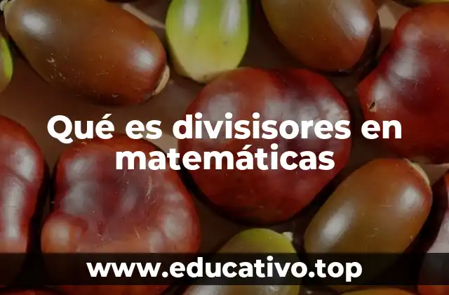 La relación entre divisores y múltiplos