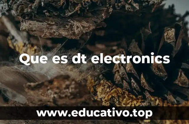 Que es dt electronics