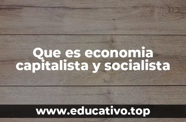 Características principales de los sistemas económicos modernos