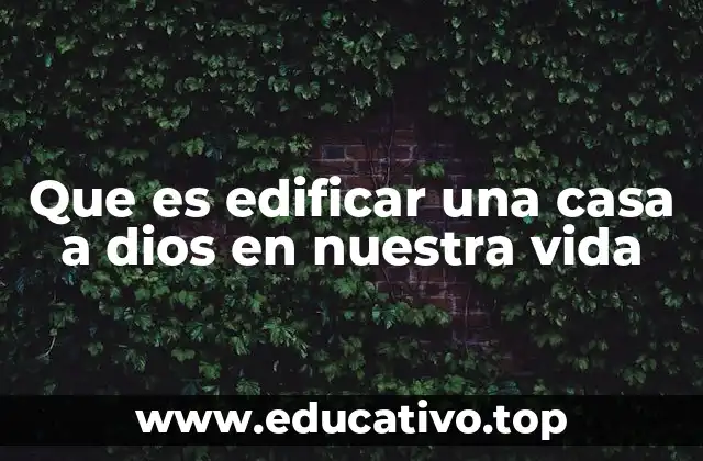 La importancia de construir un espacio espiritual en el corazón
