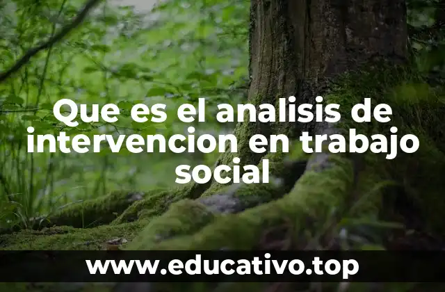 El rol del trabajo social en la construcción de intervenciones efectivas